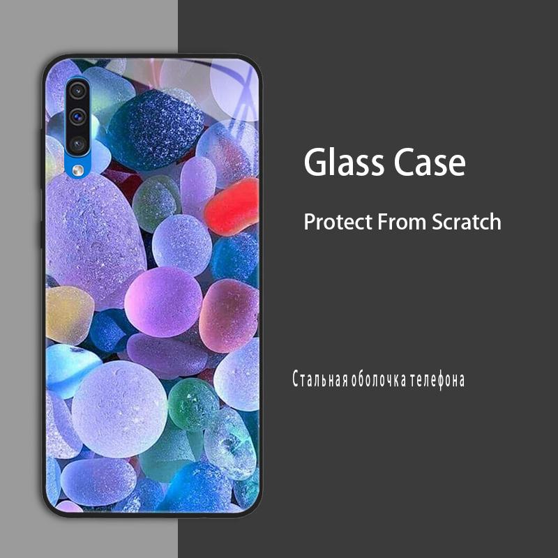 

Для Samsung Galaxy A50 A50S A30S Чохол-кришка Захисний чохол із загартованого скла Жорсткий чохол-бампер Для Samsung A20 A30 A51 A71 5G Захисний чохол For Samsung A50S