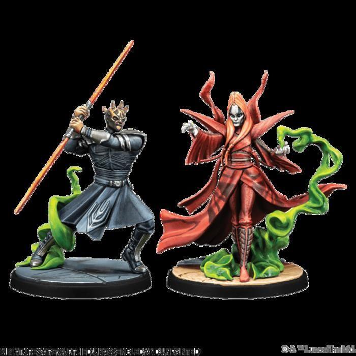 Star wars shatterpoint - set d'escouade sorcières de dathomir - jeu de figurines