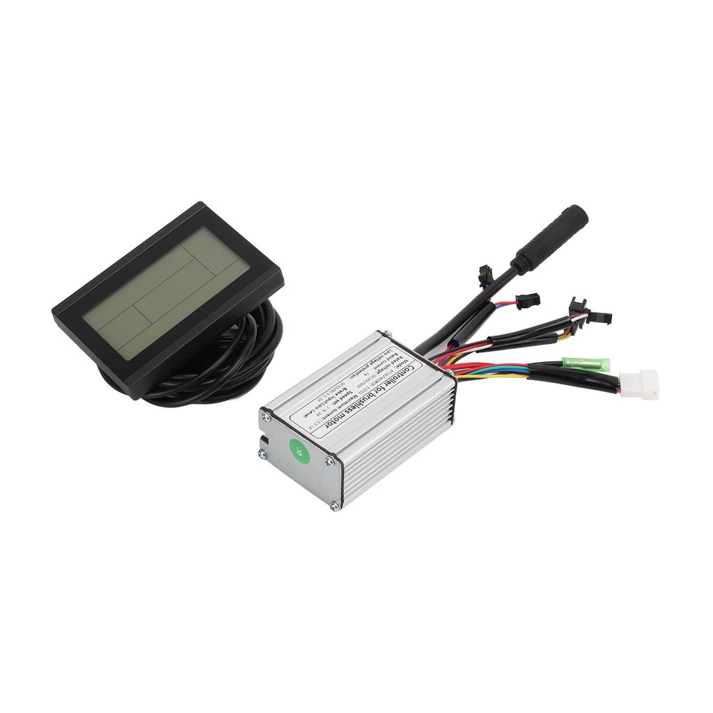 36V 48V 250W Electric Motor Controller Kit KT 15A Motor Controller with LCD3 Display Panel 130X Throttle 8C Sensor