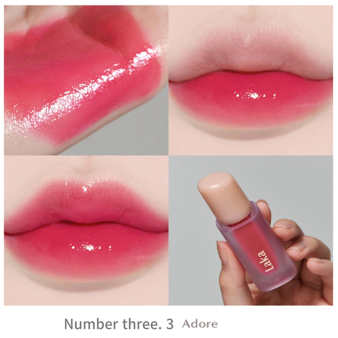 

[LaKa] Тинт для губ Fruity Glam 4,5 г | Натуральные цвета / точечные цвета / гламурные оттенки | Стойкий корейский косметический тинт для губ Glossy Vegan.