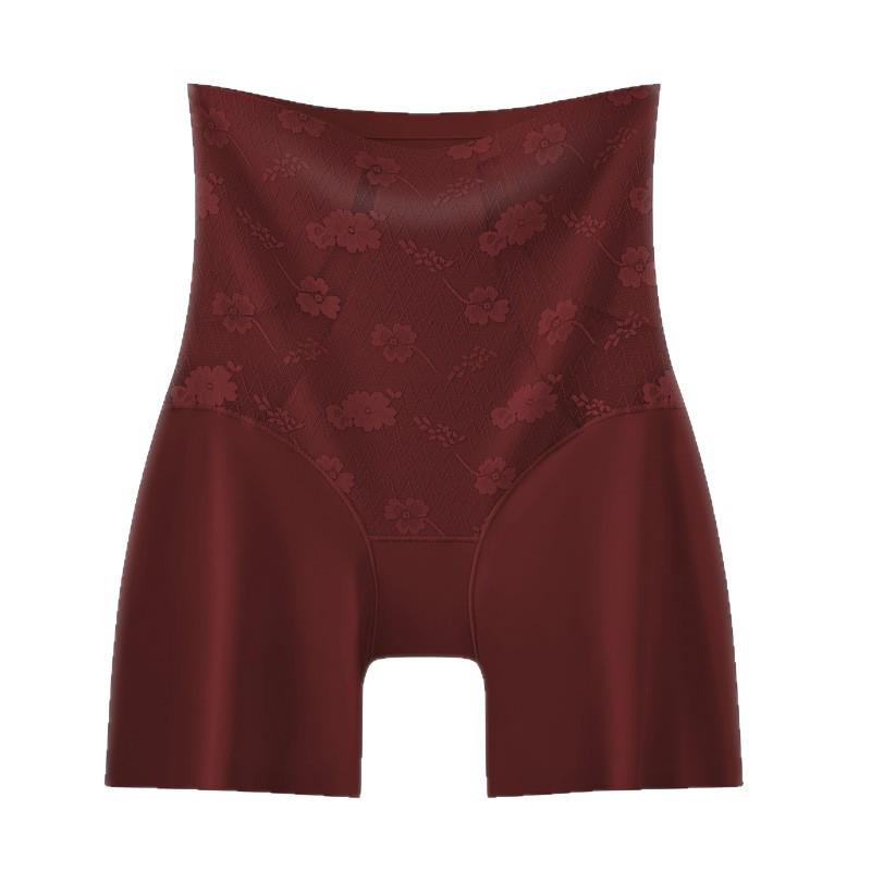 Mutandine da Donna Jacquard in Pizzo Senza Cuciture a Vita Alta, Comode, Controllo Pancia, Sollevamento Fianchi con Cavallo in Seta di Gelso