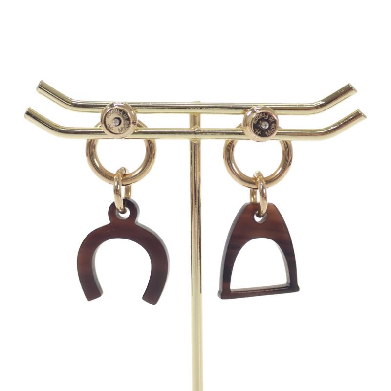 HERMES   Pierce Brown metal/Buffalo Horn Women