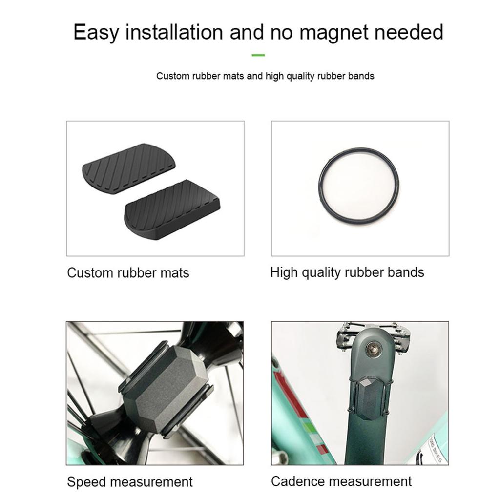 Waterproof Bike Computer Bluetooth Wireless Speed Cadence Sensor? Kit Cycling Accessory