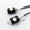 1Pair Universal Motorcycle LED Mini Turn Signal Eagle Eye Shape Turn Indicators for Kawasaki for Honda