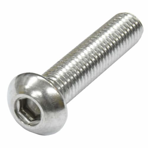 Onokatsu Stainless Steel Hex Socket Button Head Bolts, M6 Series (M6 X 20, 30 Pieces)