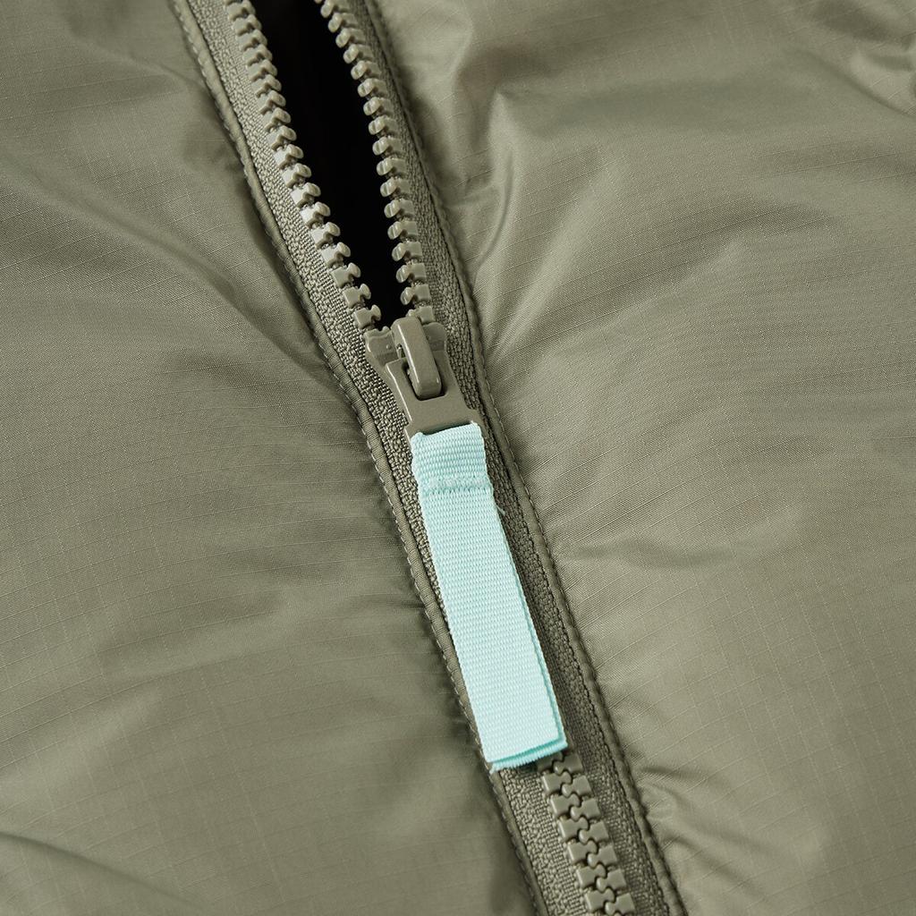 Adidas FW24 Outdoor Training Warm Windproof Fashion Stand Collar Down Jacket Unisex Jacket Military-Green JL8262