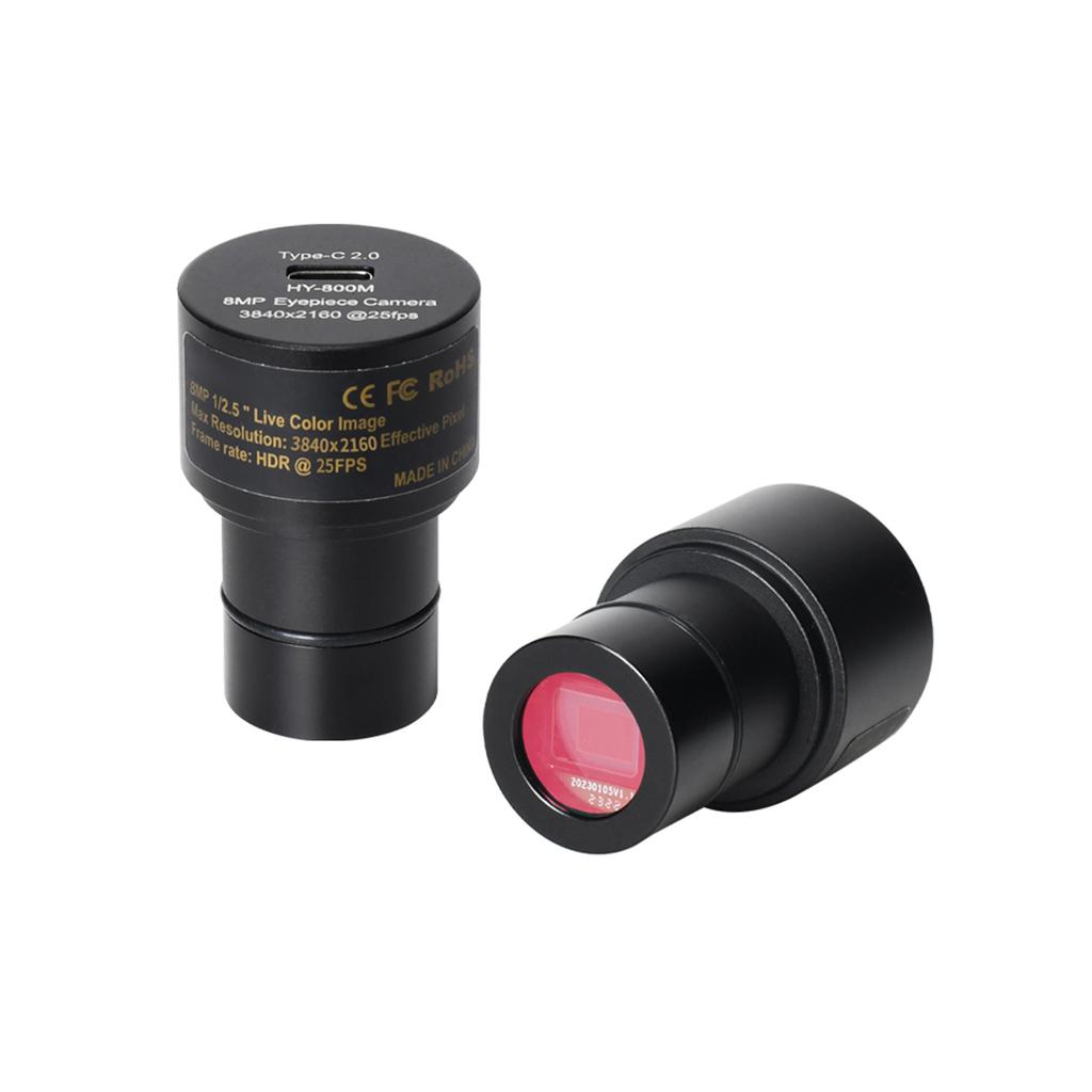 Digital Electronic Eyepiece IMX377 USB Microscope Camera FHD 4K USB2.0 Color 8MP Digital Camera Free Driver for