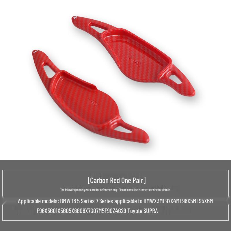 BMW Carbon Fiber Shift Paddles for New 5 Series, X5, X6, X3, X4, and 3 Series Interior Modification