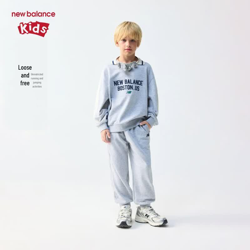 New Balance Kids' 2026 Crewneck Sweatshirt & Pants Set ND2PG83073