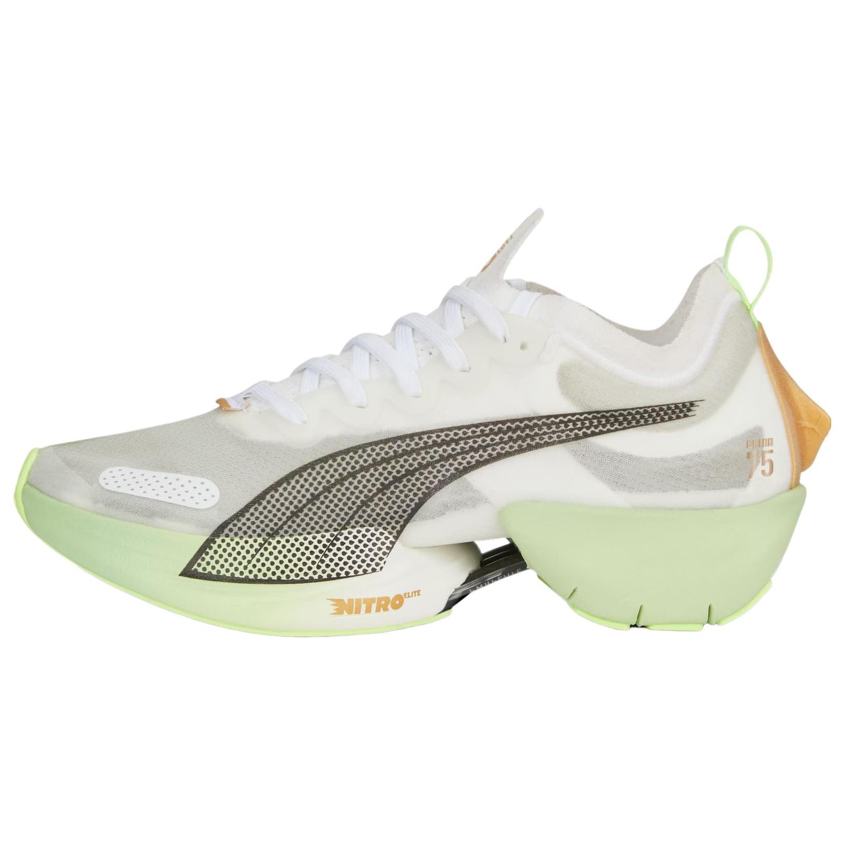 

New PUMA Women s Fast R Nitro Elite Run 75 Green Women s 377805-01 38.5