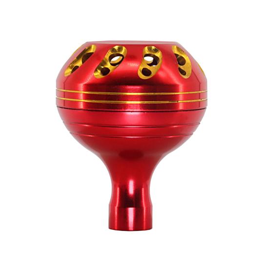 Fishing Reel Handle Knob Hollow Out Spherical Strong DIY Ultralight Modification Aluminium Alloy Wear-resistant Spinning Reel Grip Knob Fishing