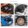 1/32 Ford Shelby GT500 Toy Car for Children Diecast Metal Miniature Model Pull Back Sound & Light Collection Gift Kid Boys
