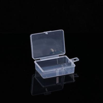 Organisateur d'articles divers Carré Boîtes d'emballage Étui pour petits objets Contenant pour bijoux et perles Boîte de rangement transparente
