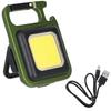 Takagi EARTH MAN 3.7V Rechargeable High Light Input 450 Lumens Compact LED Light Olive HLT-6LIOL USB Rechargeable USB Cable Type-c Strong Magnet Inclu