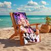 1pc Fantasy Trio Adventure Microfiber Beach Towels Quick Dry Towel Sand Beach Towels Pool for Travel Swim Pool. S072101197
