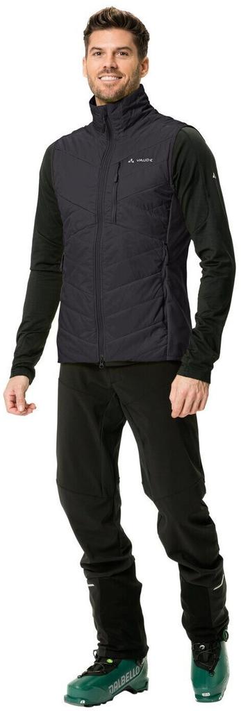 VAUDE Мужской жилет Sesvenna IV черный/черный