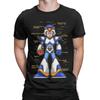 Megaman X Full Armor T-Shirts Men Fashion 100% Cotton Tee Shirt Round Neck Short Sleeve T Shirts Plus Size Clothes