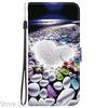 Elegante Portafoglio Colorato con Fiore Custodia per Telefono per Samsung Galaxy A27 5G SM-A276 A 27 Copertura in Pelle Flip Magnetica Carino Modello 3D Capa