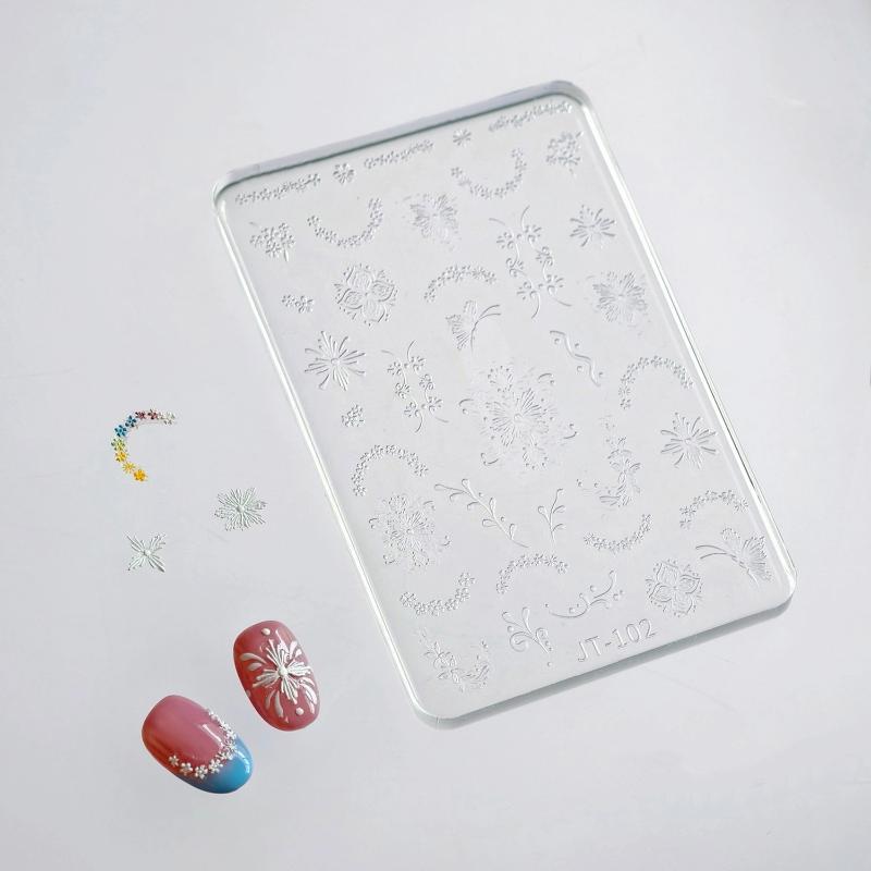 

Силиконовая форма для искусства из морских ракушек, красота, нейл-арт, инструмент для DIY ручной работы, французский простой цветок, многоразовая силиконовая форма, украшение для ногтей