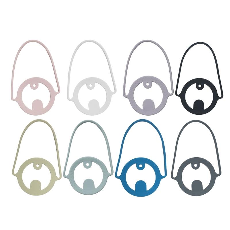 Silicone Cup Handle Silicone Water Bottle Handle Silicone Cup Sleeve Portable Drink Holder for Office School Outdoor Use