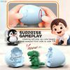 HYES Penguin Egg Crack Walk Wind Up Toys Creative Bounce Pets Egg Incubator Clockwork Toys Cute Fun Kids Toy Gifts for Festival