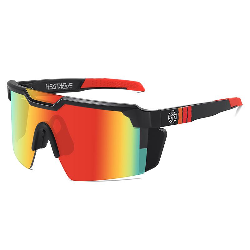 Winddichte Sport-Radfahrer-Sonnenbrille im neuen Stil mit Hitzewellen-Sonnenschutz