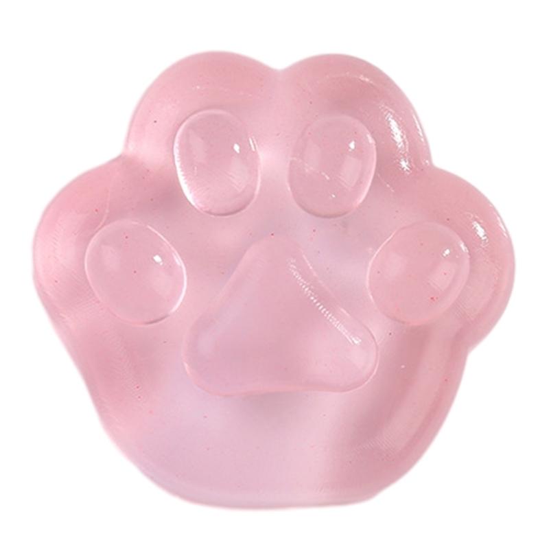 Crystal Unbreakable Ice Cube Figurine Maltose Novelty Gag Table Sensory Toy