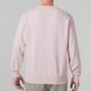 Puma Sweat-shirt unisexe à manches longues avec motif imprimé de lettres et col rond Rose 536769-16