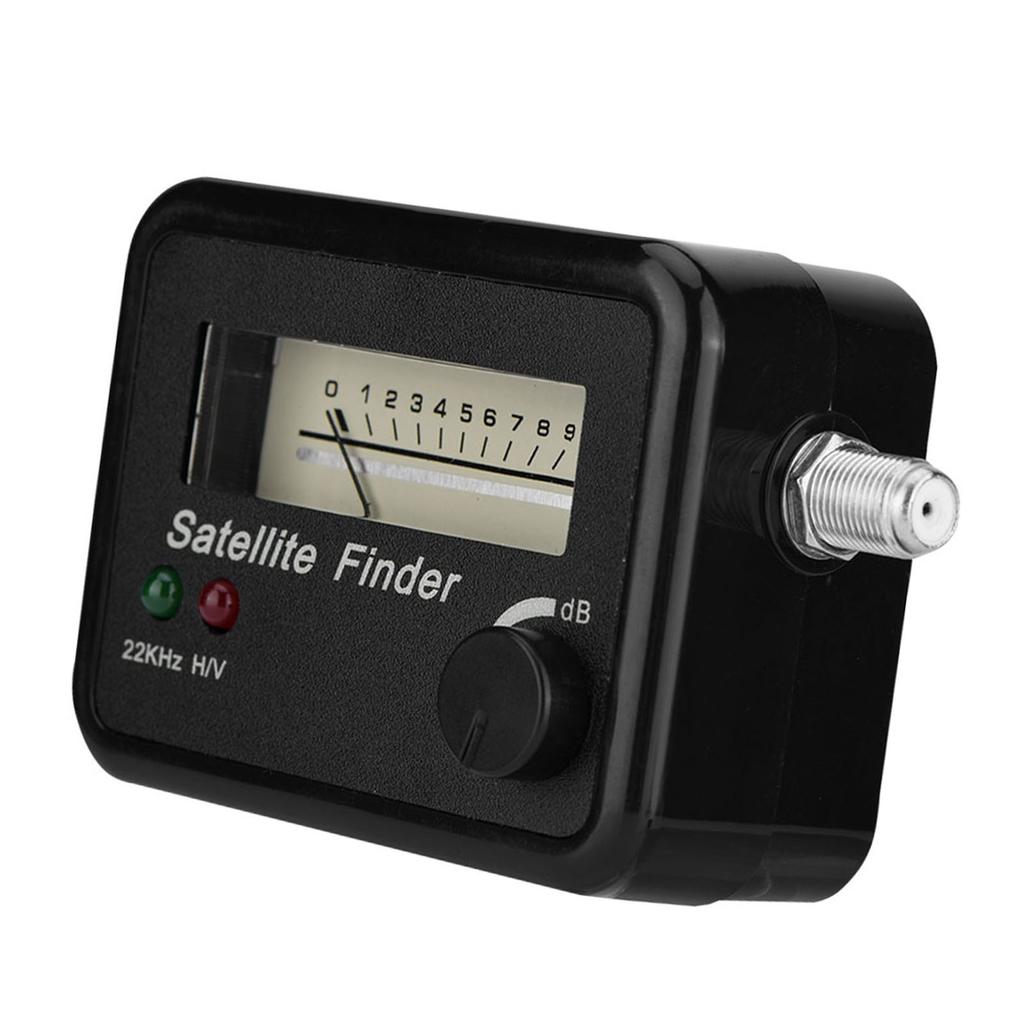 9502 Satellite Finder With Black Background And White Sat Finder 13 18V DC Satellite Finder