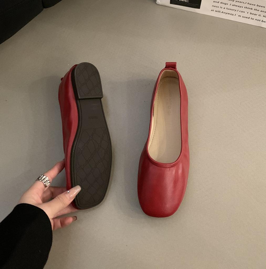 Fashion Bailamos Grandma Shoes Fashion Women's Ballet Shoes Footwear Casual Sneaker Round Toe Comfortable Mary Jane Shoes Mujer