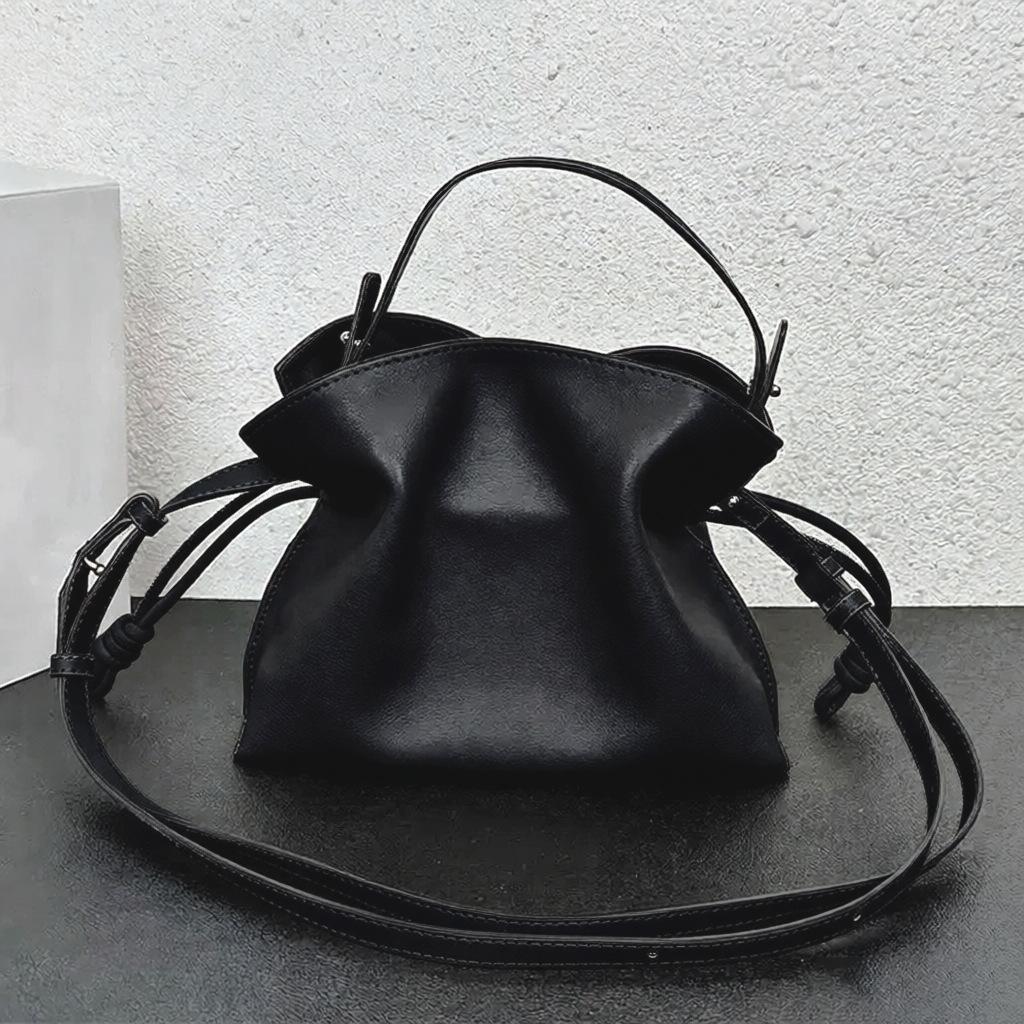Leather women s bag large capacity tote bag portable shoulder lucky bag women s armpit large bag casual versatile cowhide women s bag