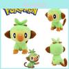 Adorable 7.8in Pokemon Grookey Plush Toy Soft Stuffed Monkey Doll