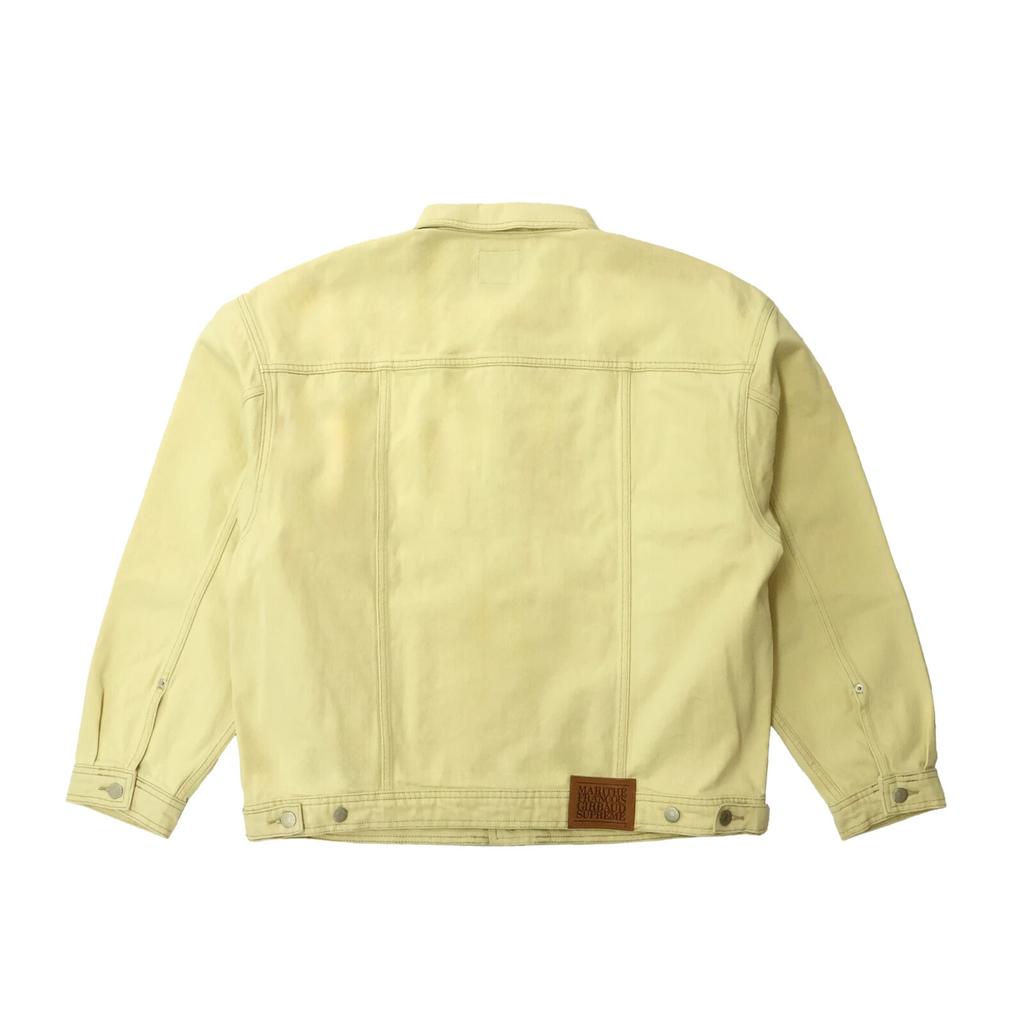 Supreme Marithe Francois Girbaud X-Seam Denim Trucker Jacket Natural