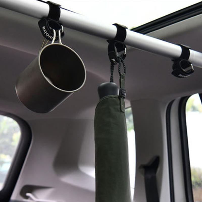 2Pcs Car Fishing Rod Strap Adjustable Fishing Rod Fixed Ties for Fishing Gear Equipment Rod Fixed Belt