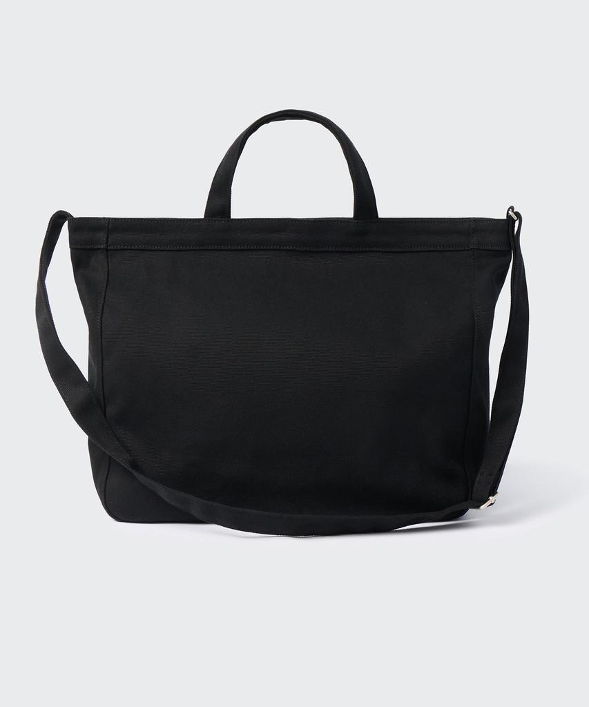 Musinsa Standard Canvas Wide Two-Way Tote Bag [Black]