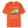 I Are Programmer I Make Computer Beep Boop Beep Boop Male T-Shirt Fashion Print T Shirt Oversize T-Shirts Summer Cotton Clothes