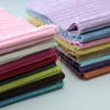 Striped Velour Patchwork Fabric for DIY, Upholstery, Crafting, and Decorative Projects