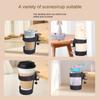 Punch-free Cup Storage Rack Plastic Table Fixed Storage Rack New Desk Cup Holder  Desk
