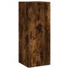 Vidaxl Tall Cabinet, Smoked Oak, 34.5X34X180 Cm