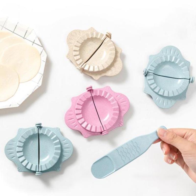 Weizenstroh mit Löffel Knödelform Maker Pie DIY Teig Backen Küche