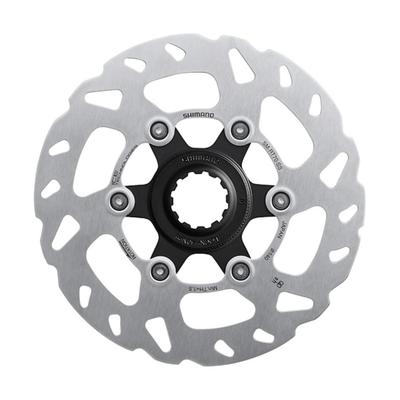SHIMANO Disc Brake Rotor SM-RT70 Center Lock with ICE TECHNOLOGIES 140 Lock Ring (Internal Spline) / SMRT70SS INT/ESMRT70SSI