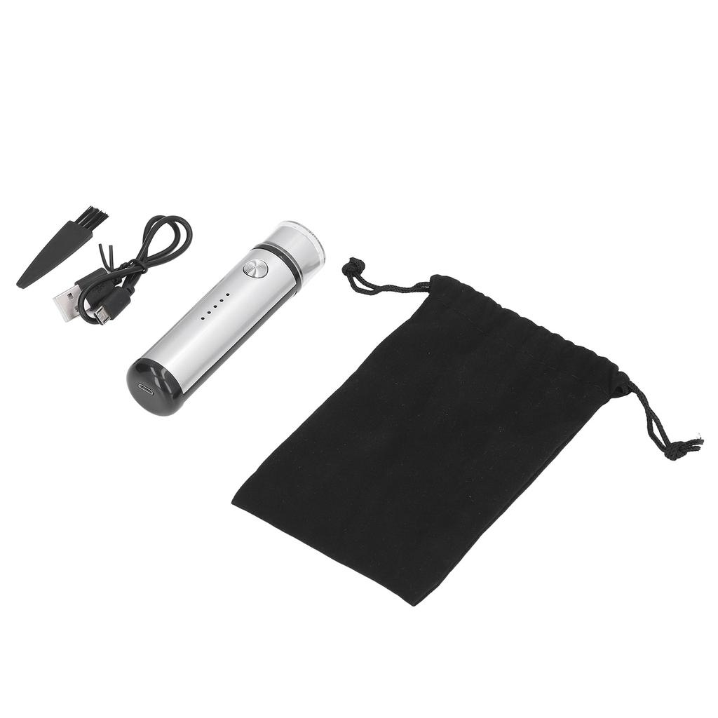 013 Electric Mini Shaver Portable Low Noise Power Display USB Mini Electric Shaver for Men