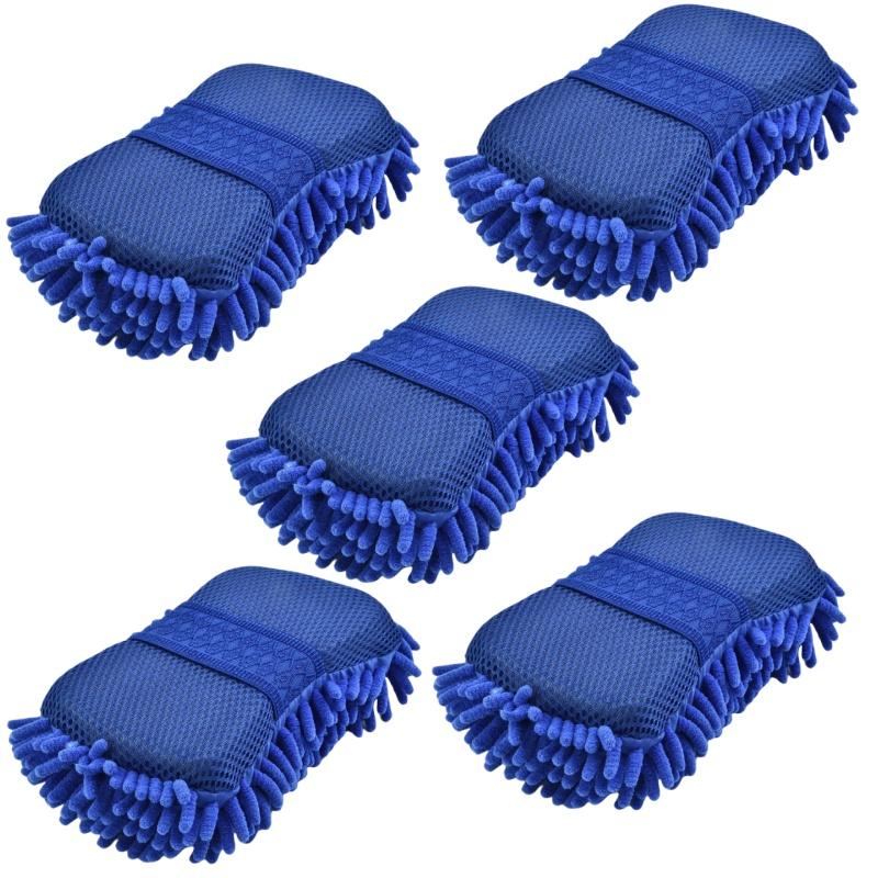 Ultra Fine Fiber Car Wash Machine Sponge Brush Cleaning Car Care Details Brush Washing Towels Car Gloves Styling Accessories