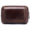Men Leather Belt Pouch Waist Bag Fanny Pack Phone Pouch with Belt Loop