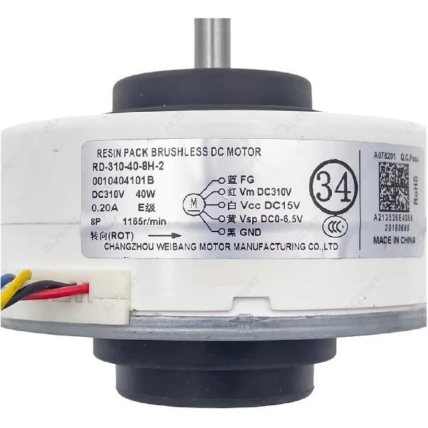 Air Conditioner DC Fan Motor Motor Module DC310V 40W, Compatible For Haier RD-310-40-8H-2 0010404101B, Air Conditioner Replacement Parts