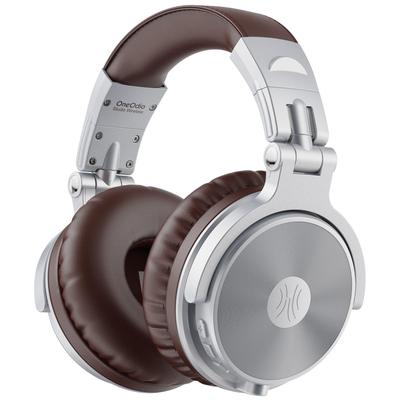 OneOdio Pro C Wireless Up To 110 Hours of Battery Bluetooth Enhanced Audio 50mm Neodymium Foldable Comfort Headphones, Life, 5.2, Bass,