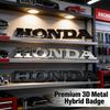 For Honda Fit Civic Freed Fiber Accord CRV CR V Jazz Hybrid Odyssey Sticker Accessories 3D Metal Hybrid Logo Car Emblem Badge