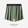 Men's Spring Summer New Light Luxury Ice Silk Glossy Fabric Loose 10A Antibacterial Underpants