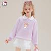 Girl Melody Style Print Sweatshirt 2025 New Arrival Casual Western Style Teenager Clothing Spring Clothing Top Kids Fashion Clothes
