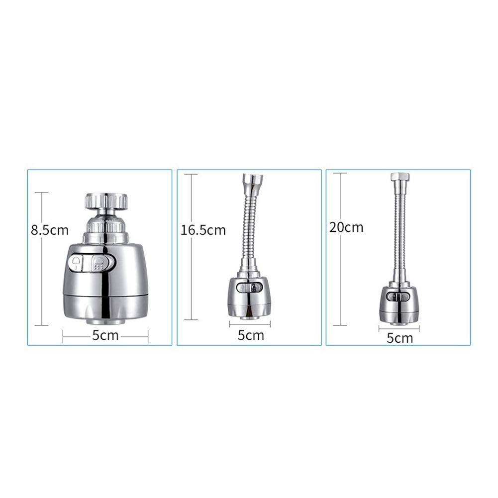 14-23 Mm Connector Diameter Faucet Filter 16.5cm Silvery